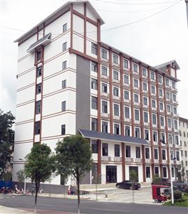 巴馬國際養(yǎng)生旅游學(xué)校實(shí)訓(xùn)大樓建成交工