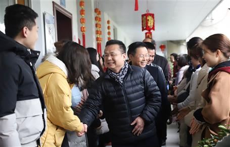 【開工大吉】新年新氣象！公司領(lǐng)導(dǎo)班子向干部職工拜年
