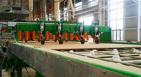 廣西國(guó)旭東騰人造板項(xiàng)目：首板下線！