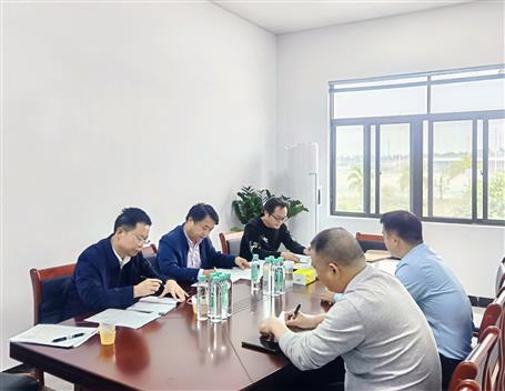 賴海標(biāo)到玉林貴港與項目業(yè)主單位進行工作交流