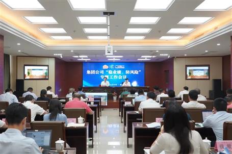 集團(tuán)公司“穩(wěn)業(yè)績、防風(fēng)險(xiǎn)”專題工作會(huì)議召開