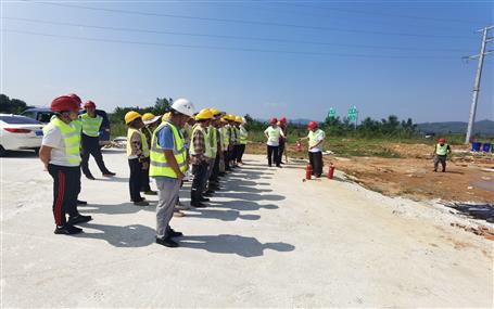 【提升“三力” 爭(zhēng)創(chuàng)佳績】設(shè)備安裝分公司項(xiàng)目開展應(yīng)急演練